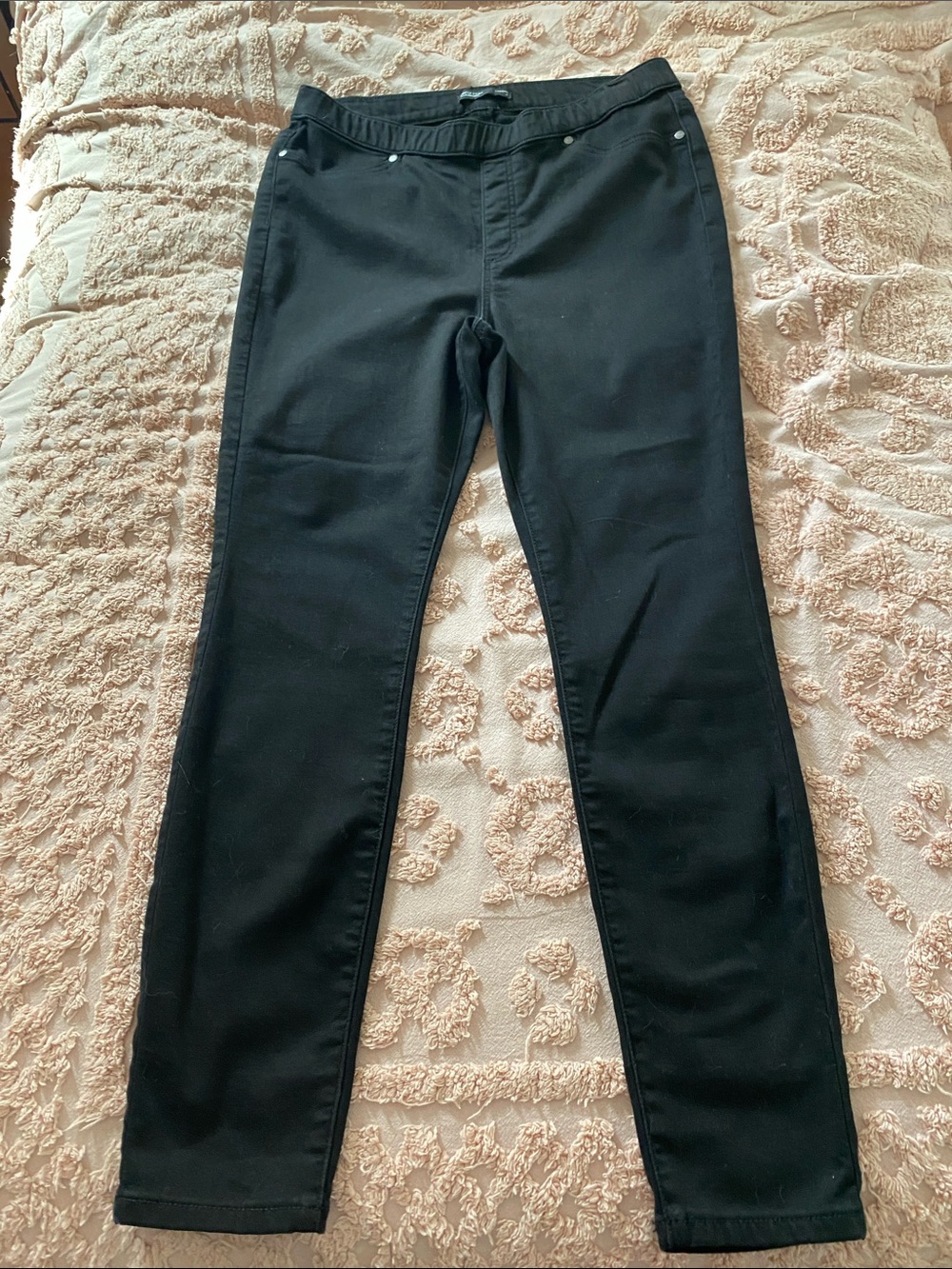 Simply Vera Vera Wang Black Skinny Stretch Pants